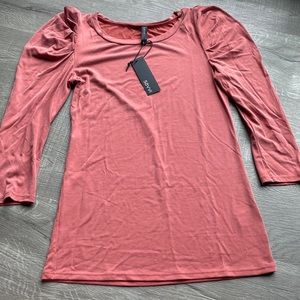 SAVVI Milan Puff 3/4 Sleeve Shirt